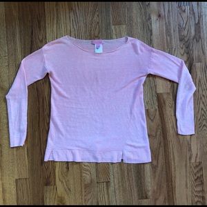 Lilly Pulitzer 100% Linen Pink XXS Sweater